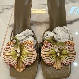 Floral Embellished Women's Shoes